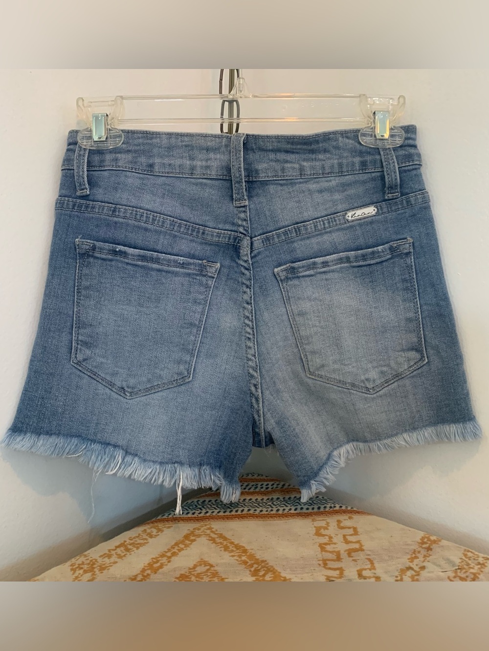 KanCan High Rise Denim Shorts - Picture 6 of 9